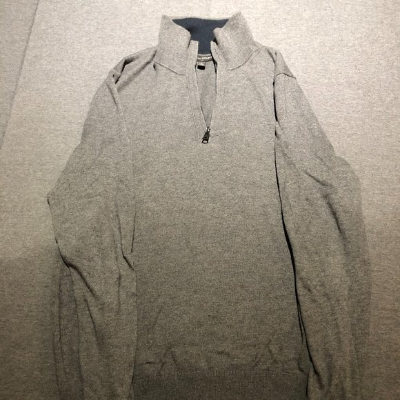 Banana Republic Quarter Zip Sweater - Picture 2 of 3